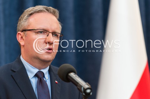 24.05.2017 WARSZAWA<br />KONFERENCJA PRASOWA SZEFA GABINETU PREZYDENTA RP<br />N/Z KRZYSZTOF SZCZERSKI - SZEF KABINETU PREZYDENTA RP <br /> 