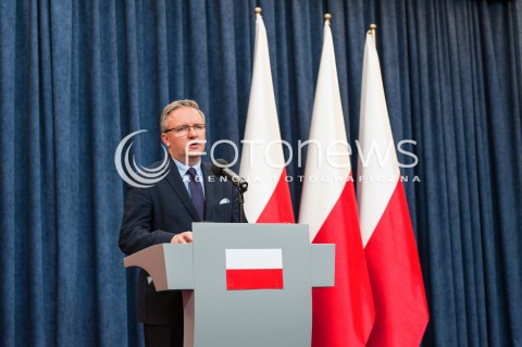  24.05.2017 WARSZAWA<br />KONFERENCJA PRASOWA SZEFA GABINETU PREZYDENTA RP<br />N/Z KRZYSZTOF SZCZERSKI - SZEF KABINETU PREZYDENTA RP <br /> 