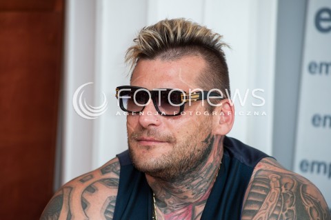  25.05.2017 WARSZAWA<br />PROMOCJA PLYTY POPKA PT. TRZECH KROLI<br />N/Z POPEK PAWEL RYSZARD MIKOLAJUW<br /> 