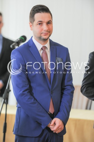  26.05.2017 WARSZAWA MINISTERSTWO SPRAWIEDLIWOSCI<br />KONFERENCJA PRASOWA DOTYCZACA POWOLANIA CZLONKOW RADY SPOLECZNEJ PRZY KOMISJI WERYFIKACYJNEJ<br />N/Z WICEMINISTER PATRYK JAKI<br /> 