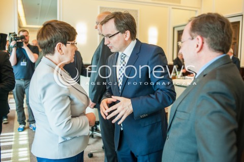  30.05.2017 WARSZAWA <br />POSIEDZENIE RADY MINISTROW <br />N/Z PREMIER BEATA SZYDLO ZBIGNIEW ZIOBRO<br /> 