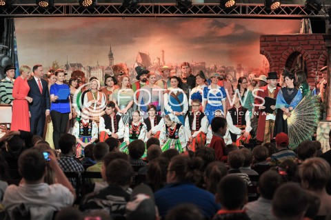  01.06.2017 WARSZAWA<br />DZIEN DZIECKA Z PARA PREZYDENCKA <br />N/Z AGATA KORNHAUSER DUDA PREZYDENT RP ANDRZEJ DUDA<br /> 