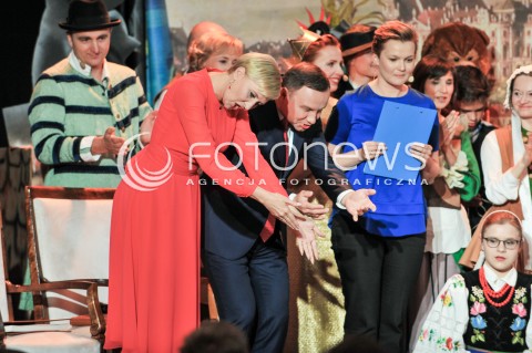  01.06.2017 WARSZAWA<br />DZIEN DZIECKA Z PARA PREZYDENCKA <br />N/Z AGATA KORNHAUSER DUDA PREZYDENT RP ANDRZEJ DUDA<br /> 