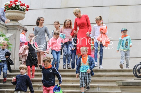  01.06.2017 WARSZAWA<br />DZIEN DZIECKA Z PARA PREZYDENCKA <br />N/Z AGATA KORNHAUSER DUDA<br /> 