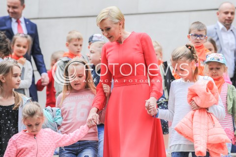  01.06.2017 WARSZAWA<br />DZIEN DZIECKA Z PARA PREZYDENCKA <br />N/Z AGATA KORNHAUSER DUDA<br /> 