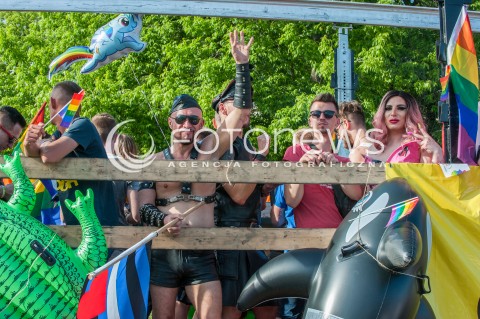  03.06.2017 WARSZAWA<br />PARADA ROWNOSCI<br />N/Z UCZESTNICY PARADY<br /> 