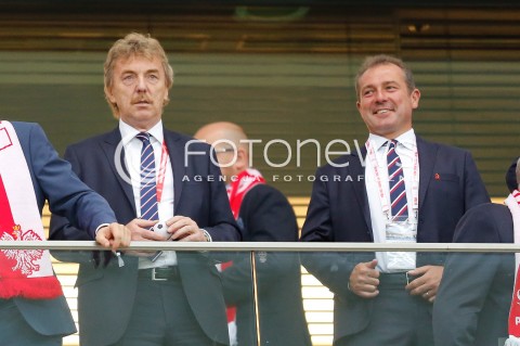  10.06.2017 WARSZAWA PILKA NOZNA <br />FOOTBALL POLISH ELIMINACJE MS 2018<br />MECZ POLSKA - RUMUNIA NA STADIONIE NARODOWYM<br />N/Z ZBIGNIEW BONIEK<br /> 