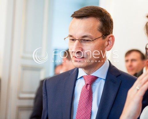 14.06.2016 WARSZAWA<br />SPOTKANIE KONCZACE PREZYDENCJE POLSKI W GRUPIE V4<br />N/Z MATEUSZ MORAWIECKI<br /> 