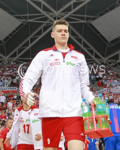  17.06.2017 LODZ <br />SIATKOWKA MEZCZYZN <br />LIGA SWIATOWA 2017 <br />FIVB VOLLEYBALL WORLD LEAGUE 2017 <br />MECZ POLSKA - IRAN ( Poland - Iran ) <br />N/Z BARTLOMIEJ LEMANSKI SYLWETKA <br /> 