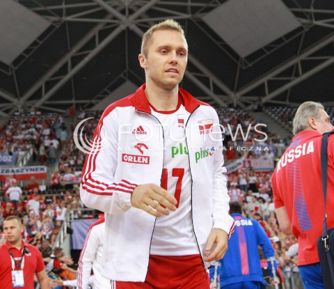  17.06.2017 LODZ <br />SIATKOWKA MEZCZYZN <br />LIGA SWIATOWA 2017 <br />FIVB VOLLEYBALL WORLD LEAGUE 2017 <br />MECZ POLSKA - IRAN ( Poland - Iran ) <br />N/Z PAWEL ZATORSKI SYLWETKA <br /> 