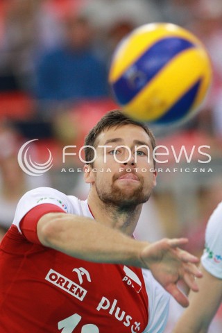  17.06.2017 LODZ <br />SIATKOWKA MEZCZYZN <br />LIGA SWIATOWA 2017 <br />FIVB VOLLEYBALL WORLD LEAGUE 2017 <br />MECZ POLSKA - IRAN ( Poland - Iran ) <br />N/Z MICHAL KUBIAK SYLWETKA <br /> 