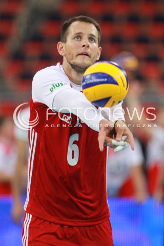  17.06.2017 LODZ <br />SIATKOWKA MEZCZYZN <br />LIGA SWIATOWA 2017 <br />FIVB VOLLEYBALL WORLD LEAGUE 2017 <br />MECZ POLSKA - IRAN ( Poland - Iran ) <br />N/Z BARTOSZ KUREK SYLWETKA <br /> 