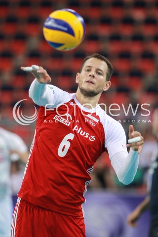  17.06.2017 LODZ <br />SIATKOWKA MEZCZYZN <br />LIGA SWIATOWA 2017 <br />FIVB VOLLEYBALL WORLD LEAGUE 2017 <br />MECZ POLSKA - IRAN ( Poland - Iran ) <br />N/Z BARTOSZ KUREK SYLWETKA <br /> 
