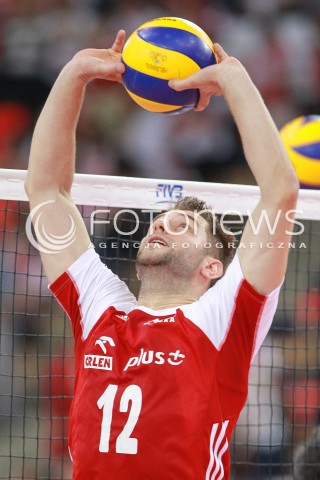  17.06.2017 LODZ <br />SIATKOWKA MEZCZYZN <br />LIGA SWIATOWA 2017 <br />FIVB VOLLEYBALL WORLD LEAGUE 2017 <br />MECZ POLSKA - IRAN ( Poland - Iran ) <br />N/Z GRZEGORZ LOMACZ SYLWETKA <br /> 