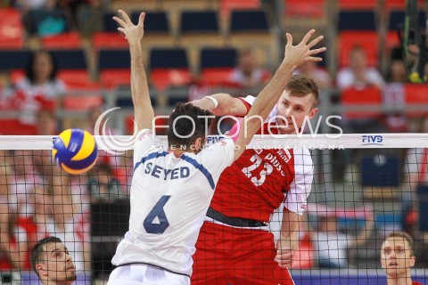  17.06.2017 LODZ <br />SIATKOWKA MEZCZYZN <br />LIGA SWIATOWA 2017 <br />FIVB VOLLEYBALL WORLD LEAGUE 2017 <br />MECZ POLSKA - IRAN ( Poland - Iran ) <br />N/Z MATEUSZ BIENIEK <br /> 