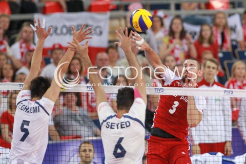  17.06.2017 LODZ <br />SIATKOWKA MEZCZYZN <br />LIGA SWIATOWA 2017 <br />FIVB VOLLEYBALL WORLD LEAGUE 2017 <br />MECZ POLSKA - IRAN ( Poland - Iran ) <br />N/Z DAWID KONARSKI <br /> 