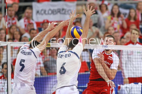  17.06.2017 LODZ <br />SIATKOWKA MEZCZYZN <br />LIGA SWIATOWA 2017 <br />FIVB VOLLEYBALL WORLD LEAGUE 2017 <br />MECZ POLSKA - IRAN ( Poland - Iran ) <br />N/Z DAWID KONARSKI <br /> 