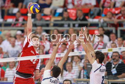  17.06.2017 LODZ <br />SIATKOWKA MEZCZYZN <br />LIGA SWIATOWA 2017 <br />FIVB VOLLEYBALL WORLD LEAGUE 2017 <br />MECZ POLSKA - IRAN ( Poland - Iran ) <br />N/Z MATEUSZ BIENIEK <br /> 