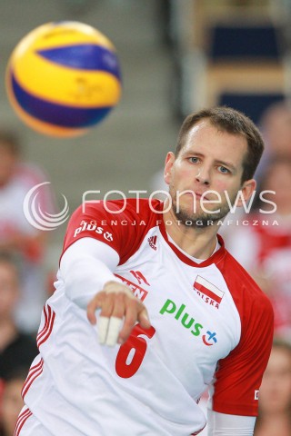  18.06.2017 LODZ <br />SIATKOWKA MEZCZYZN <br />LIGA SWIATOWA 2017 <br />FIVB VOLLEYBALL WORLD LEAGUE 2017 <br />MECZ POLSKA - IRAN ( Poland - USA ) <br />N/Z BARTOSZ KUREK SYLWETKA <br /> 