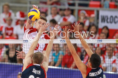 18.06.2017 LODZ <br />SIATKOWKA MEZCZYZN <br />LIGA SWIATOWA 2017 <br />FIVB VOLLEYBALL WORLD LEAGUE 2017 <br />MECZ POLSKA - IRAN ( Poland - USA ) <br />N/Z BARTLOMIEJ LEMANSKI <br /> 