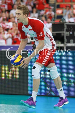  18.06.2017 LODZ <br />SIATKOWKA MEZCZYZN <br />LIGA SWIATOWA 2017 <br />FIVB VOLLEYBALL WORLD LEAGUE 2017 <br />MECZ POLSKA - IRAN ( Poland - USA ) <br />N/Z ARTUR SZALPUK SYLWETKA <br /> 
