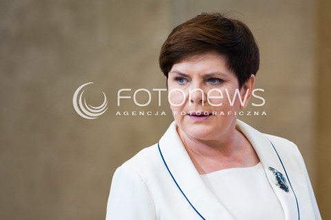  19.06.2017 WARSZAWA<br />SPOTKANIE PANSTW GRUPY WYSZEHRADZKIEJ ORAZ BENELUKSU<br />N/Z PREMIER BEATA SZYDLO<br /> 
