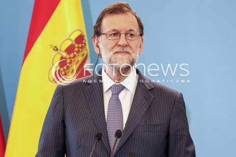  30.06.2017 WARSZAWA<br />WIZYTA PREMIERA HISZPANII <br />N/Z PREMIER HISZPANII MARIANO RAJOY<br /> 