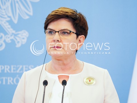  30.06.2017 WARSZAWA<br />WIZYTA PREMIERA HISZPANII <br />N/Z PREMIER BEATA SZYDLO<br /> 