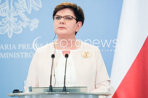  30.06.2017 WARSZAWA<br />WIZYTA PREMIERA HISZPANII <br />N/Z PREMIER BEATA SZYDLO<br /> 