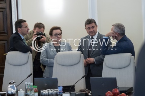  05.07.2017 WARSZAWA <br />POSIEDZENIE RADY MINISTROW <br />N/Z ANNA ZALEWSKA MATEUSZ MORAWIECKI<br /> 