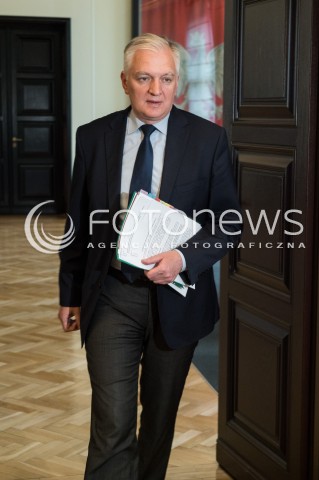  05.07.2017 WARSZAWA <br />POSIEDZENIE RADY MINISTROW <br />N/Z JAROSLAW GOWIN<br /> 