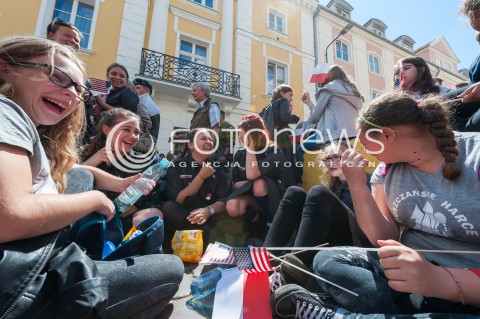  06.07.2017 WARSZAWA<br />MANIFESTACJA ANTY TRUMP<br />N/Z HARCERZE<br /> 