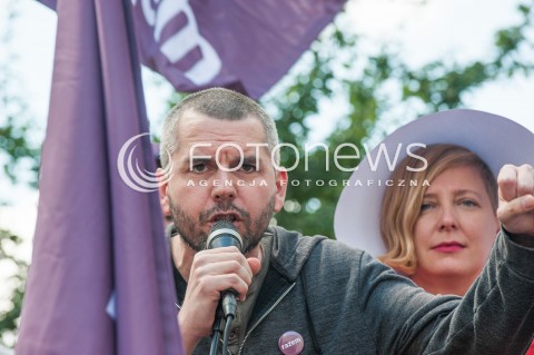  06.07.2017 WARSZAWA<br />MANIFESTACJA ANTY TRUMP<br />N/Z MACIEJ KONIECZNY<br /> 