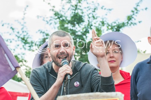  06.07.2017 WARSZAWA<br />MANIFESTACJA ANTY TRUMP<br />N/Z MACIEJ KONIECZNY<br /> 
