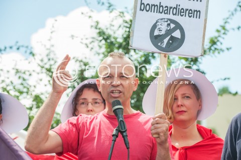  06.07.2017 WARSZAWA<br />MANIFESTACJA ANTY TRUMP<br />N/Z FILIP ILKOWSKI<br /> 