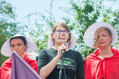  06.07.2017 WARSZAWA<br />MANIFESTACJA ANTY TRUMP<br />N/Z JUSTYNA SAMOLINSKA<br /> 