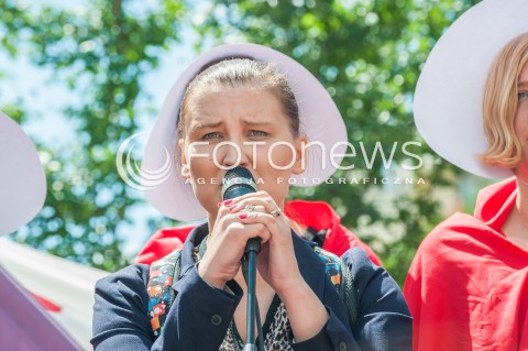  06.07.2017 WARSZAWA<br />MANIFESTACJA ANTY TRUMP<br />N/Z PAULINA PIECHNA WIECKIEWICZ<br /> 