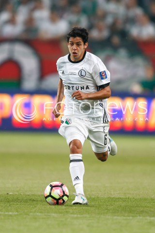  07.07.2017 WARSZAWA PILKA NOZNA <br />
FOOTBALL SUPERPUCHAR STADION LEGII<br />
MECZ LEGIA WARSZAWA - ARKA GDYNIA<br />
N/Z GUILHERME MARQUES <br />
 