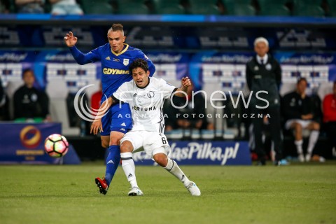  07.07.2017 WARSZAWA PILKA NOZNA <br />
FOOTBALL SUPERPUCHAR STADION LEGII<br />
MECZ LEGIA WARSZAWA - ARKA GDYNIA<br />
N/Z GUILHERME MARQUES <br />
 