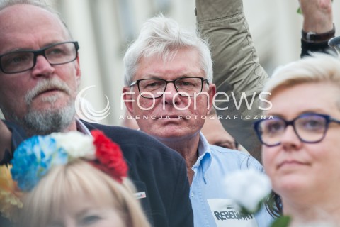  10.07.2017 WARSZAWA<br />MANIFESTACJA OPOZYCJI PODCZAS MIESIECZNICY SMOLENSKIEJ<br />N/Z ANDRZEJ CELINSKI<br /> 