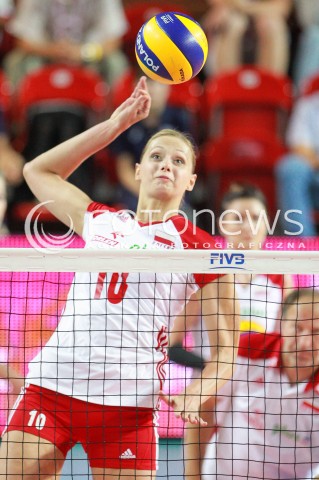  14.07.2017 OSTROWIEC SWIETOKRZYSKI <br />SIATKOWKA KOBIET <br />WORLD GRAND PRIX II DYWIZJI 2017 FIVB VOLLEYBALL <br />MECZ POLSKA - PERU ( POLAND - PERU ) <br />N/Z ZUZANNA EFIMIENKO - MLOTKOWSKA SYLWETKA ATAK <br /> 