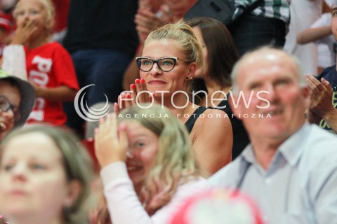  14.07.2017 OSTROWIEC SWIETOKRZYSKI <br />SIATKOWKA KOBIET <br />WORLD GRAND PRIX II DYWIZJI 2017 FIVB VOLLEYBALL <br />MECZ POLSKA - PERU ( POLAND - PERU ) <br />N/Z AGATA SAWICKA <br /> 