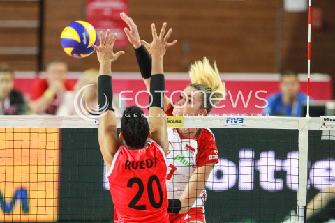  14.07.2017 OSTROWIEC SWIETOKRZYSKI <br />SIATKOWKA KOBIET <br />WORLD GRAND PRIX II DYWIZJI 2017 FIVB VOLLEYBALL <br />MECZ POLSKA - PERU ( POLAND - PERU ) <br />N/Z MALWINA SMARZEK <br /> 
