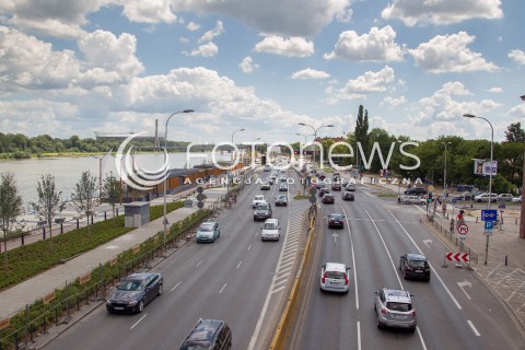  16.07.2017 WARSZAWA <br />MIASTO WARSZAWA<br />ZDJECIE ILUSTRACYJNE<br />N/Z WYBRZEZE GDANSKIE KOSCIUSZKOWSKIE<br /> 