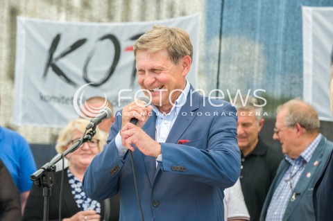  16.07.2017 WARSZAWA<br />MANIFESTACJA OPOZYCJI POD SEJMEM<br />N/Z LESZEK BALCEROWICZ <br /> 