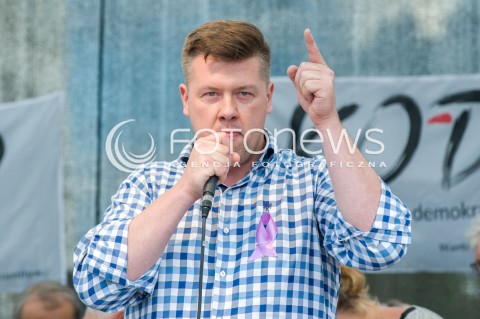  16.07.2017 WARSZAWA<br />MANIFESTACJA OPOZYCJI POD SEJMEM<br />N/Z JAROSLAW MARCINIAK<br /> 