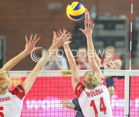  16.07.2017 OSTROWIEC SWIETOKRZYSKI <br />SIATKOWKA KOBIET <br />WORLD GRAND PRIX II DYWIZJI 2017 FIVB VOLLEYBALL <br />MECZ POLSKA - KOREA POLUDNIOWA ( POLAND - KOREA ) <br />N/Z YEON KOUNG KIM <br /> 