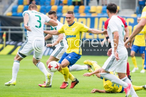  16.07.2017 GDANSK PILKA NOZNA<br />EKSTRAKLASA SEZON 2017/2018<br />MECZ ARKA GDYNIA - SLASK WROCLAW<br />N/Z MARCIN WARCHOLAK<br /> 