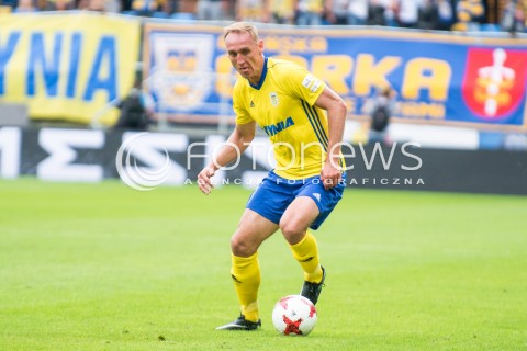  16.07.2017 GDANSK PILKA NOZNA<br />EKSTRAKLASA SEZON 2017/2018<br />MECZ ARKA GDYNIA - SLASK WROCLAW<br />N/Z ADAM MARCINIAK<br /> 