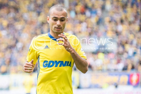  16.07.2017 GDANSK PILKA NOZNA<br />EKSTRAKLASA SEZON 2017/2018<br />MECZ ARKA GDYNIA - SLASK WROCLAW<br />N/Z MARCUS DA SILVA <br /> 